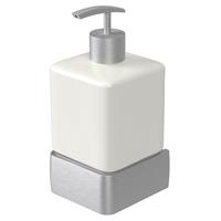 Haceka Zeepdispenser  Aline Brushed 7,4x15,4 cm Aluminium Geborsteld Zilver