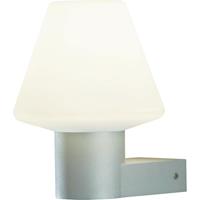 buitenlampenshop.nl Barletta wandlamp zilvergrijs 7271-302