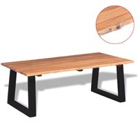 vidaXL Couchtisch Akazienholz Massiv 110 x 60 x 40 cm Braun