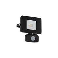 EGLO LED-Außenstrahler Faedo 3 mit Sensor, schwarz, 10W