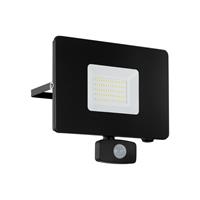 EGLO LED-Außenstrahler Faedo 3 mit Sensor, schwarz, 50W