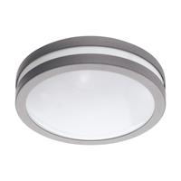 EGLO connect Locana-C LED buiten wandlamp zilver