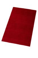 Astra Teppich Livorno • 100% Polyester • pflegeleicht • 6 Groessen - Rot / 70 x 140 cm