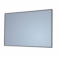 sanicare Badkamerspiegel  Q-Mirrors 60x70x2 cm Zwart 