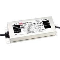 meanwell Mean Well ELG-75-24A-3Y LED-driver Constante spanning, Constante stroomsterkte 75.6 W 3.15 A 12 - 24 V/DC Dimbaar, PFC-schakeling, Overbelastingsbescherming,