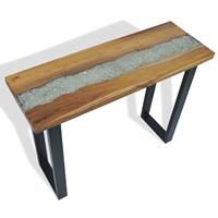 Wandtafel 100x35x75 cm teakhout