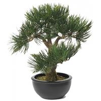 Bellatio Kunst bonsai boom 33 cm Groen