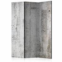 Vouwscherm - Grijze wand van beton 135x172 cm