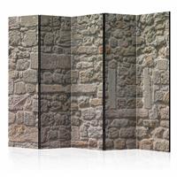 Vouwscherm - Stenen muur 225x172cm