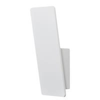 home24 Näve Wandleuchte Stan LED Modern Weiß Aluminium 8x22x8 cm (BxHxT) inkl. Leuchtmittel