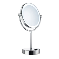 Smedbo Outline LED make-up spiegel vrijstaand chroom