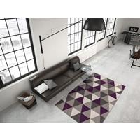 Kayoom Kurzflorteppich Now! 200 Multi Violett 160cm X 230cm