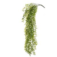 Kunstplant groene ficus hangplant/tak 80 cm UV bestendig Groen