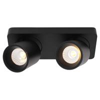 Spot Laguna Led Zwart 2Lichts