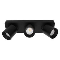 Spot Laguna Led Zwart 3Lichts