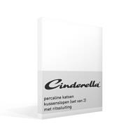 Cinderella Kissenbezug "Weekend", (2 St.), in Renforcé Qualität aus 100% Baumwolle, mit Reißverschluss, Kissenhülle nach STANDARD 100 by OEKO-TEX zertifiziert, pflegelei
