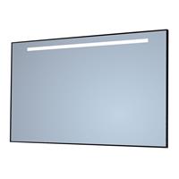 sanicare Q mirror LED spiegel met zwarte omlijsting 75x70cm