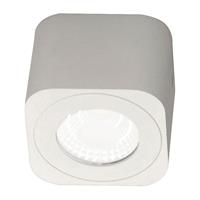home24 Fabas Luce LED-Spot Palmi Aluminium Weiß 7x5x7 cm (BxHxT) 1-flammig inkl. Leuchtmittel