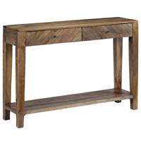 VidaXL Wandtafel 118x30x80 cm massief mangohout