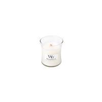 Yankee Candle WoodWick - Duftkerze Core "White Tea & Jasmine", 270 g, ecru
