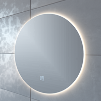 Adema Circle badkamerspiegel rond diameter 40cm met indirecte LED verlichting en touch schakelaar JG1112-400
