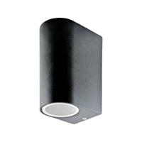 V-tac VT-7652RD Wandlamp buiten Up/Down - GU10 - zwart - IP44