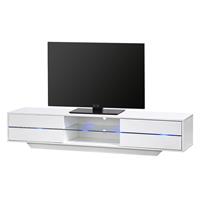 MCA furniture Tv-meubel Blues met ledverlichting hoogglans-wit