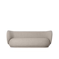 Ferm Living Rico 3-zits Bank - Bouclé - Zand