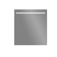 Sanilux Aluminium spiegel met LED verlichting en onderverlichting 80 cm...
