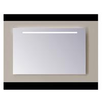 Sanicare Spiegel  Q-mirrors Zonder Omlijsting 60 x 60 cm Warm White LED PP Geslepen 