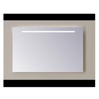 Sanicare Spiegel  Q-mirrors Zonder Omlijsting 60 x 65 cm Warm White LED PP Geslepen 