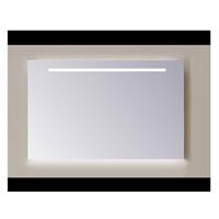 Sanicare Spiegel  Q-mirrors 60 x 60 cm Warm White LED Ambi Licht Onder PP Geslepen 