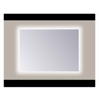 Sanicare Spiegel  Q-mirrors Zonder Omlijsting 60 x 65 cm Rondom Cold White LED PP Geslepen 