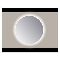 Sanicare Spiegel Rond  Q 80 cm Ambi Warm White LED PP Geslepen 