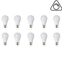 BES LED LED Lamp 10 Pack - E27 Fitting - 10W Dimbaar - Warm Wit 3000K