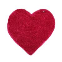 Kinderteppich, Soft Herz, Tom Tailor, herzförmig, Höhe 35 mm, handgetuftet