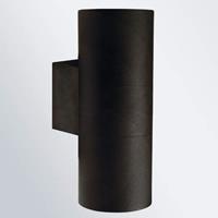 Nordlux Tin Maxi Double outdoor wandlamp zwart