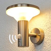Lampenwelt.com Jiyan - Sensor-Außenwandlampe mit LED