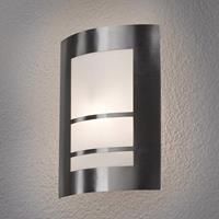 Lindby LED-Außenwandleuchte Katalea in Silber