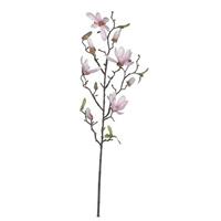 Shoppartners Licht roze Magnolia/beverboom kunsttak kunstplant 175 cm Roze