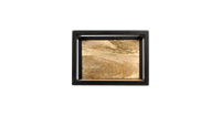 HSM Collection wandbox Levels - naturel/zwart - 35x18x25 cm