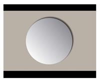 sanicare Q-mirrors spiegel rond 50 cm. zonder omlijsting / PP geslepen
