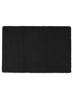 RHOMTUFT Badteppich Square schwarz - 15, schwarz, 060x090 cm