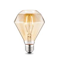 home sweet home LED lamp Diamond E27 2W 160Lm 2700K dimbaar - amber