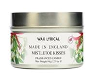 Wax Lyrical Candle Tin Mistletoe Kisses
