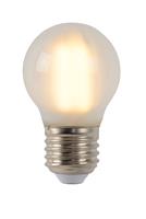 Lucide LED Leuchtmittel E27 Tropfen - P45 in Transparent-milchig 4W 400lm