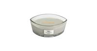 WoodWick Scented candle with wooden lid - Fireside