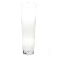 Merkloos Conische vaas glas 60 cm -
