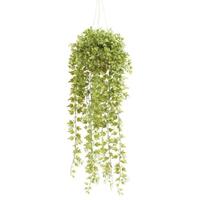 Shoppartners Groene Hedera/klimop kunstplant 50 cm in hangende pot Groen