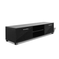 VidaXL Tv-meubel 120x40,3x34,7 cm hoogglans zwart